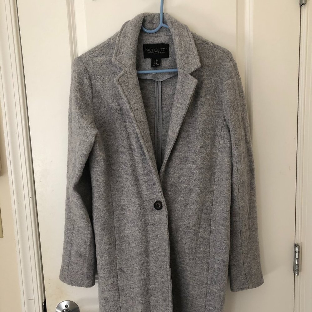 Grey Peacoat | Rachel Zoe | M